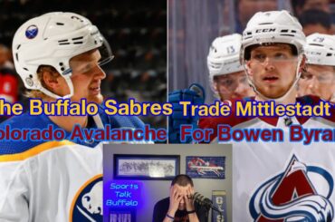 Buffalo Sabres Trade Casey Mittlestadt to Colorado Avalanche for Bowen Byram
