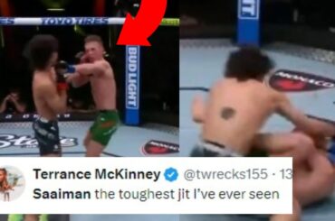 FIGHTERS REACT TO CAMERON SAAIMAN LOSS TO PAYTON TALBOTT | SAAIMAN VS TALBOTT REACTIONS