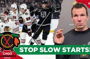 Luke Richardson on how the Chicago Blackhawks can avoid SLOW STARTS | CHGO Blackhawks