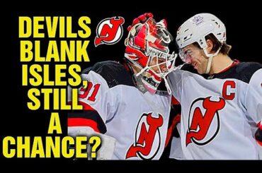 NJ Devils Shutout The NY Islanders in must Win Game! Still A Chance For Playoffs?