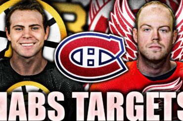 NEW MONTREAL CANADIENS OFFSEASON TARGETS REVEALED? (Bruins, Red Wings, Oilers News)
