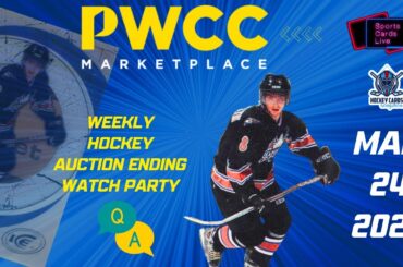 PWCC Live | Weekly Hockey Auction | March 24 2024