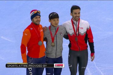 François Hamelin / Samuel Girard & sasha fathoullin - Medals - Short Track Speed Skating Toronto