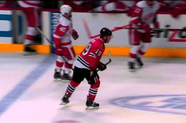 Jonathan Toews vs Henrik Zetterberg Game 2  May 18 2013