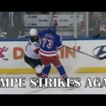 Matt Rempe Brutal Elbow on Jonas Siegenthaler - Reaction