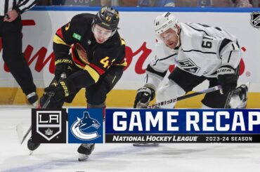 Kings @ Canucks 3/25 | NHL Highlights 2024