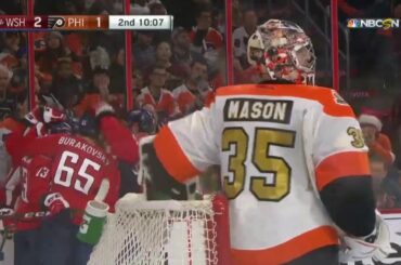Washington Capitals vs. Philadelphia Flyers 12-21-16 Lars Eller GOAL
