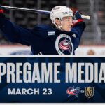 Pregame media from Sin City with Head Coach Pascal Vincent. | Pregame Media (03/23/24)