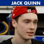 "I Felt Really Good" | Jack Quinn Rejoins Buffalo Sabres Practice, Could Play Against Ottawa
