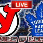 New Jersey Devils vs Toronto Maple Leafs LIVE Stream Game Audio | NHL LIVE Stream Gamecast & Chat