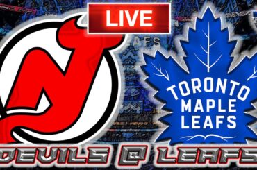 New Jersey Devils vs Toronto Maple Leafs LIVE Stream Game Audio | NHL LIVE Stream Gamecast & Chat