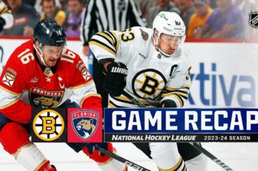 Bruins @ Panthers 3/26 | NHL Highlights 2024