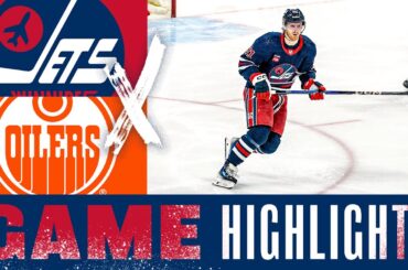 Winnipeg Jets vs. Edmonton Oilers - Game Highlights