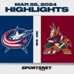 NHL Highlights | Blue Jackets vs. Coyotes - March 26, 2024