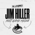 Head Coach Jim Hiller | 03.25.24 LA Kings Win over Vancouver Canucks | Postgame Media