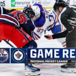 Oilers @ Jets 3/26 | NHL Highlights 2024