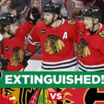 POSTGAME: Jason Dickinson & Chicago Blackhawks extinguish Flames | CHGO Blackhawks Podcast