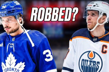 Are Auston Matthews and Connor McDavid Getting Robbed?