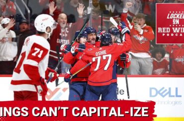 Red Wings can't capitalize as they fall in OT in Washington -- Are they cooked?