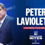 NYR vs PHI: Peter Laviolette Postgame Media Availability | March 26, 2024