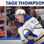 "A Frustrating Loss" | Tage Thompson Speaks With Media After Buffalo Sabres Loss To Edmonton Oilers