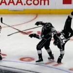 Kings Pearson does a barrel roll, loses a blade after running into Doughty