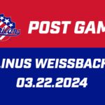 Linus Weissbach Post Game | 03.22.2024