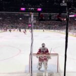 BEST SAVE OF NHL SEASON? Alex Lyon big save on Logan Cooley