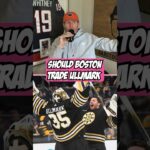 Should the Bruins part ways with Ullmark?