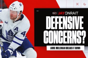 Are defensive struggles for Leafs concerning this late in season?