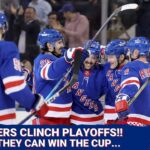 Rangers CLINCH PLAYOFFS with OT win over Flyers! Is it Mika March?! Why the Rangers CAN win the Cup!