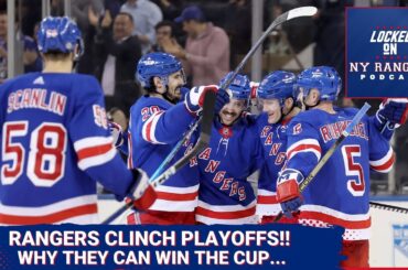 Rangers CLINCH PLAYOFFS with OT win over Flyers! Is it Mika March?! Why the Rangers CAN win the Cup!