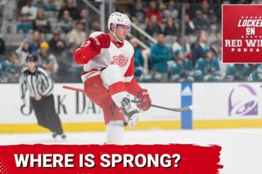 Where in the world is Daniel Sprong? | Red Wings sign Emmitt Finnie to ELC -- Who is he?