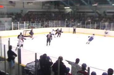 Strathroy Rockets Justin Thomas (6) vs Sarnia 2-23-12