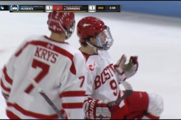 Highlights: Men's Ice Hockey Hockey East Quarterfinal vs. UCONN 3/10/2018