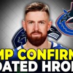 BOMB CONFIRMED! SAY GOODBYE TO EXTENSIONS! FILIP HRONEK UPDATED! VANCOUVER CANUCKS NEWS TODAY!