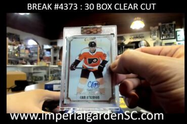 BREAK #4373: 30 BOX 2021-22-22-23 COMBINE #upperdeck CLEAR CUT NHL HOCKEY BOX CASE
