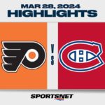 NHL Highlights | Flyers vs. Canadiens - March 28, 2024