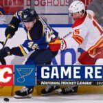 Flames @ Blues 3/28 | NHL Highlights 2024