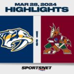 NHL Highlights | Predators vs. Coyotes - March 28, 2024