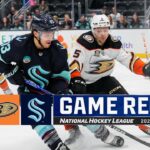 Ducks @ Kraken 3/28 | NHL Highlights 2024