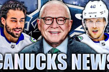 JIM RUTHERFORD ISN'T PLAYING AROUND… ELIAS PETTERSSON CONTRACT UPDATE + ARSHDEEP BAINS SENT DOWN