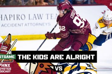 Logan Cooley Scores Hat Trick in Arizona Coyotes’ Win Over Red-Hot Nashville Predators