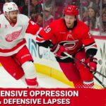 Hurricanes oppressive defense and Detroit's defensive lapses cost game in Carolina