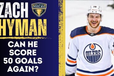 Can Zach Hyman Score 50 Goals Again?