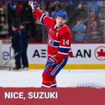 Montreal Canadiens beat Flyers, Nick Suzuki has 69 points (nice), Habs prospect NCAA check-in, mail