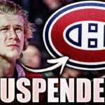 KAIDEN GUHLE SUSPENDED FOR SLASHING TRAVIS KONECNY (Montreal Canadiens, Philadelphia Flyers News)