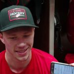 Lucas Raymond talks hot streak and growth in third year with Red Wings: 'Getting back that swagger'