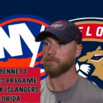 Sam Bennett, Panthers Pregame: New York Islanders at Florida