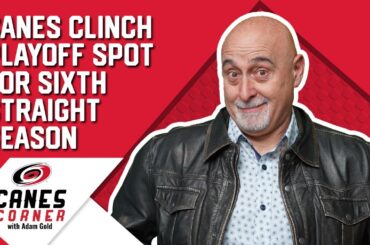 x-Canes clinch playoff spot with 4-0 win over the Red Wings